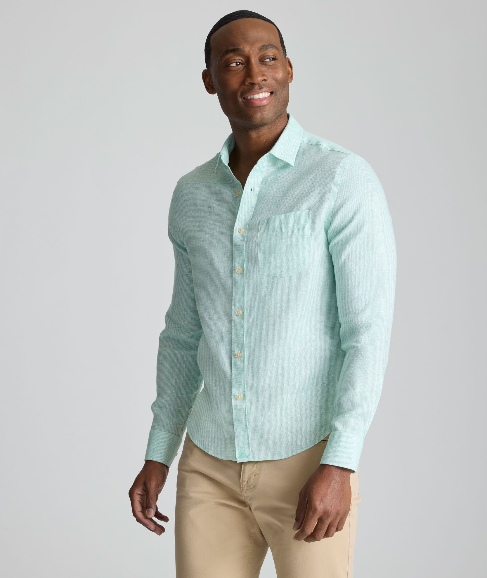Wrinkle-Resistant Linen Wildehart Shirt